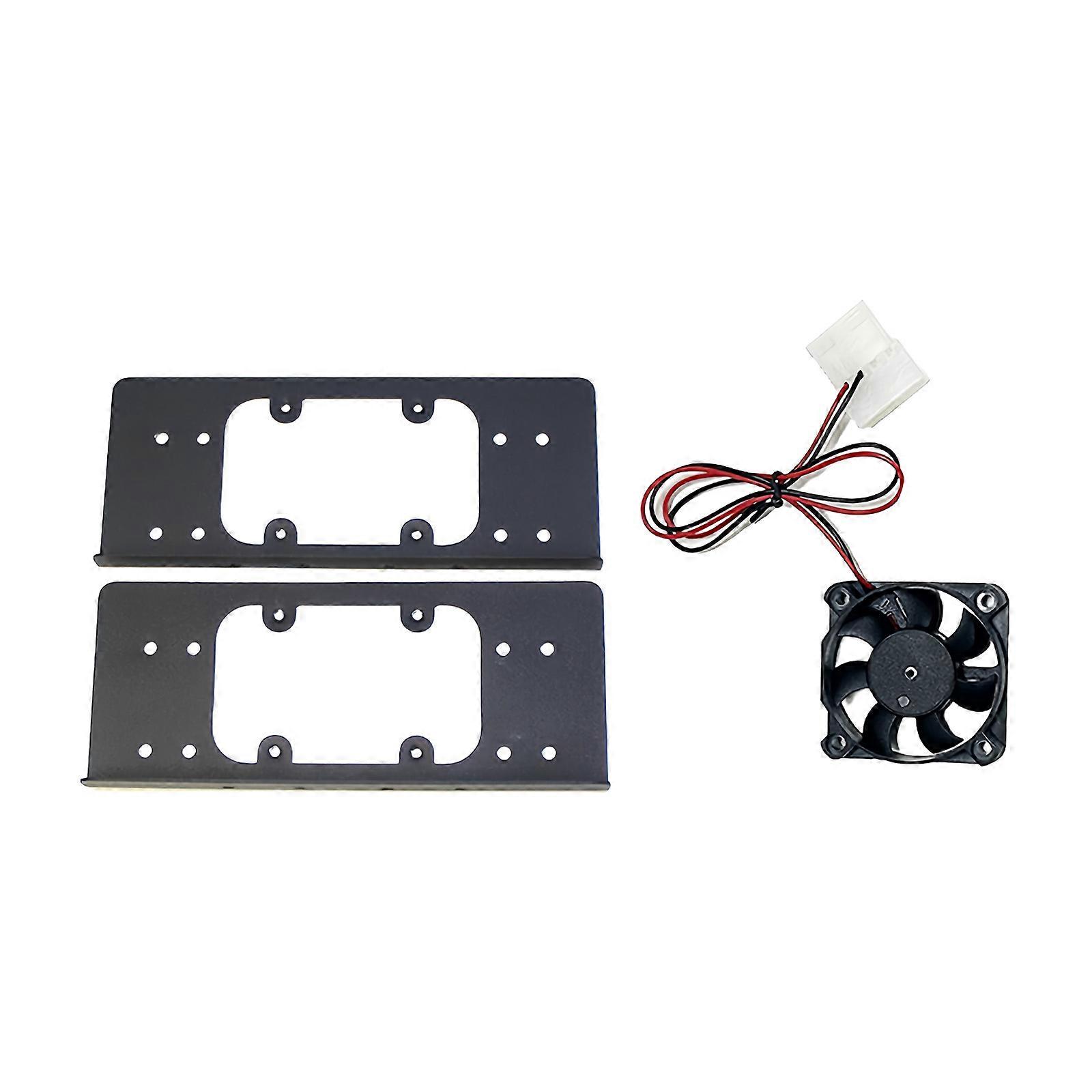 Compactly Metal Hard Disk Bracket For Computer Case Heat Dissipation And Space Efficient Installation Low Profile Build Multicolor