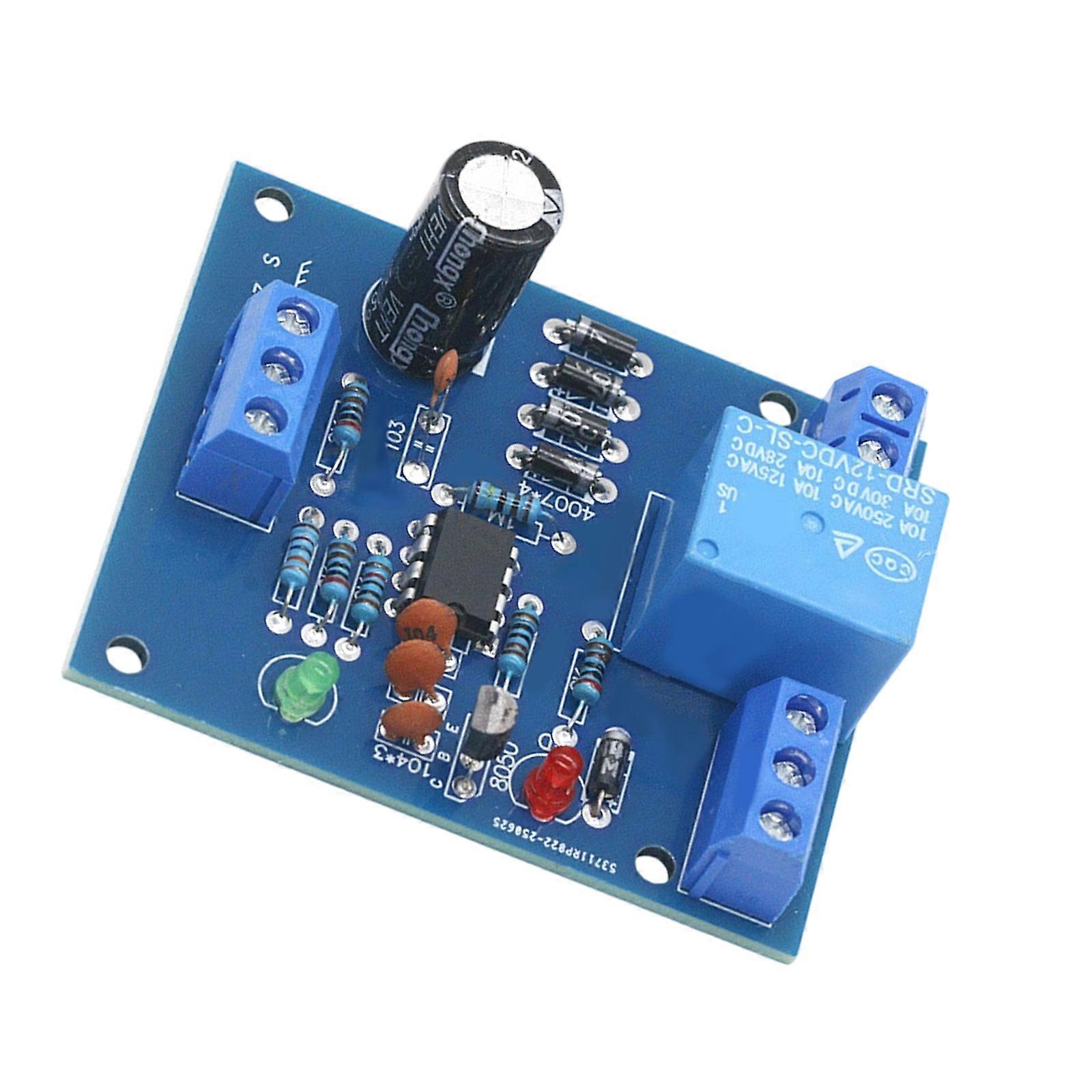 Auto Water Level Controller 12V Liquid Control Switching with Safety Protections for Tank Aquarium Farming Filling Multicolor