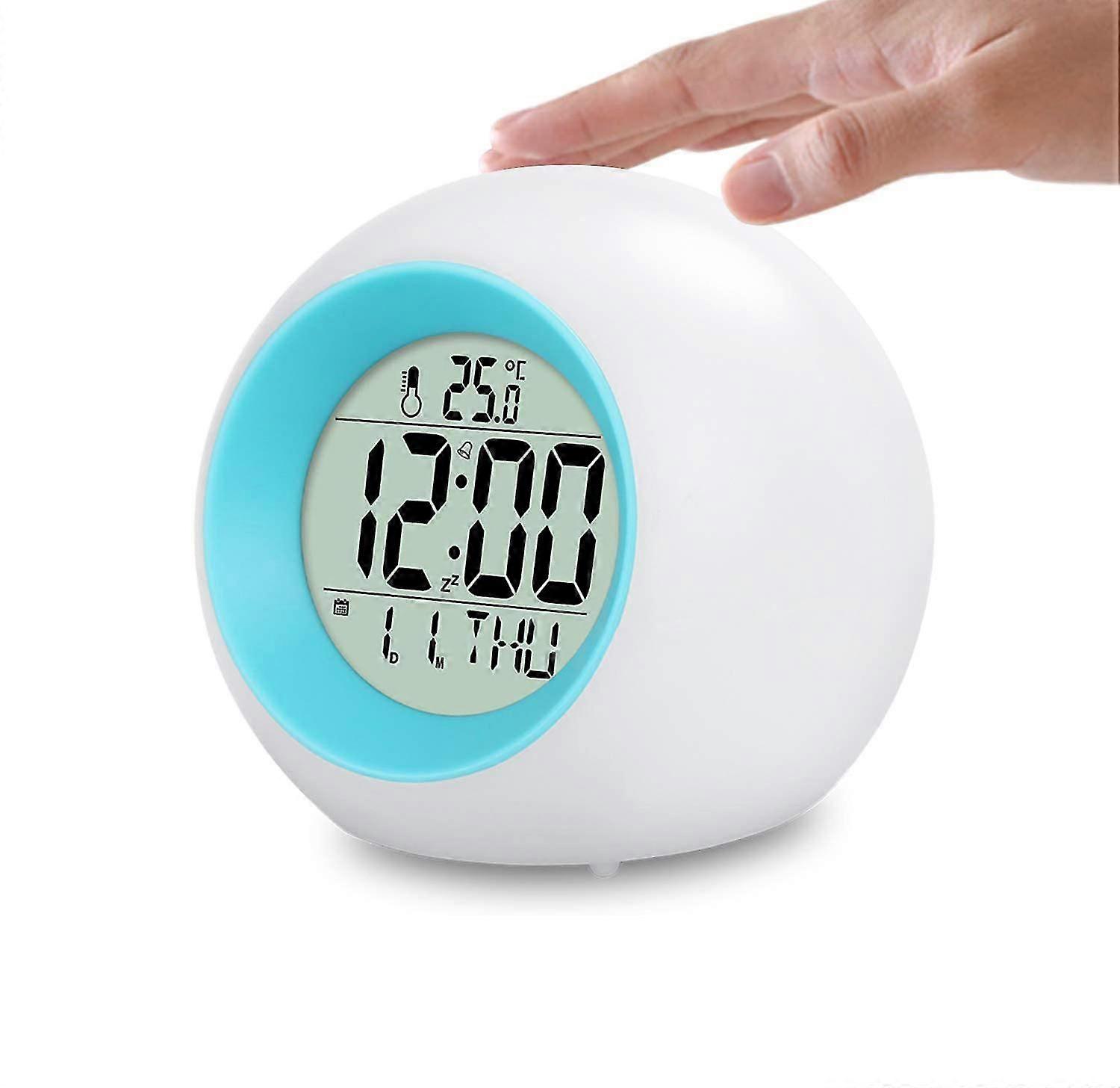 Led Alarm Clock With Date Temperature