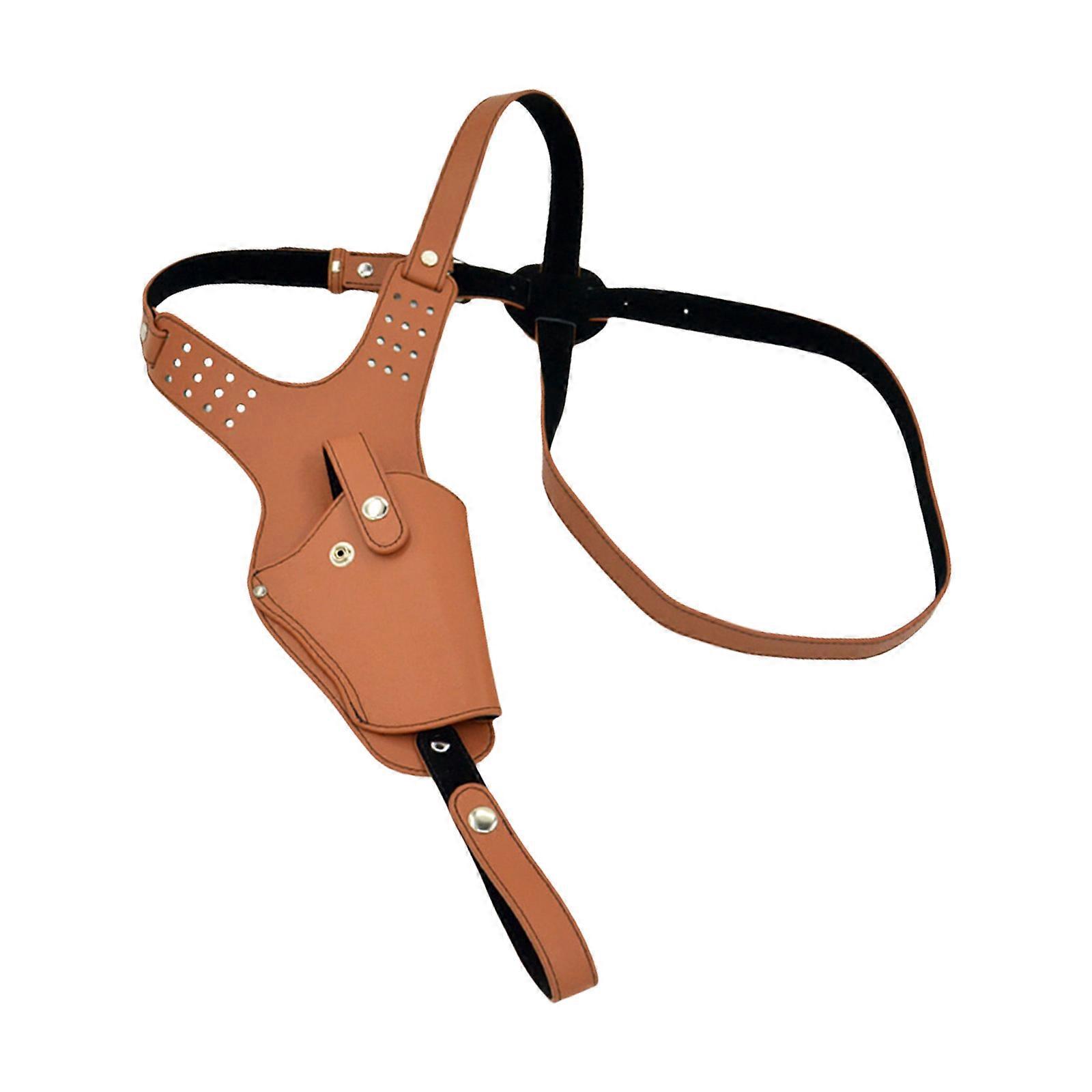 Concealment Shoulder System Universal Compatibility Adjustable Premium PU 210g Design  Brown