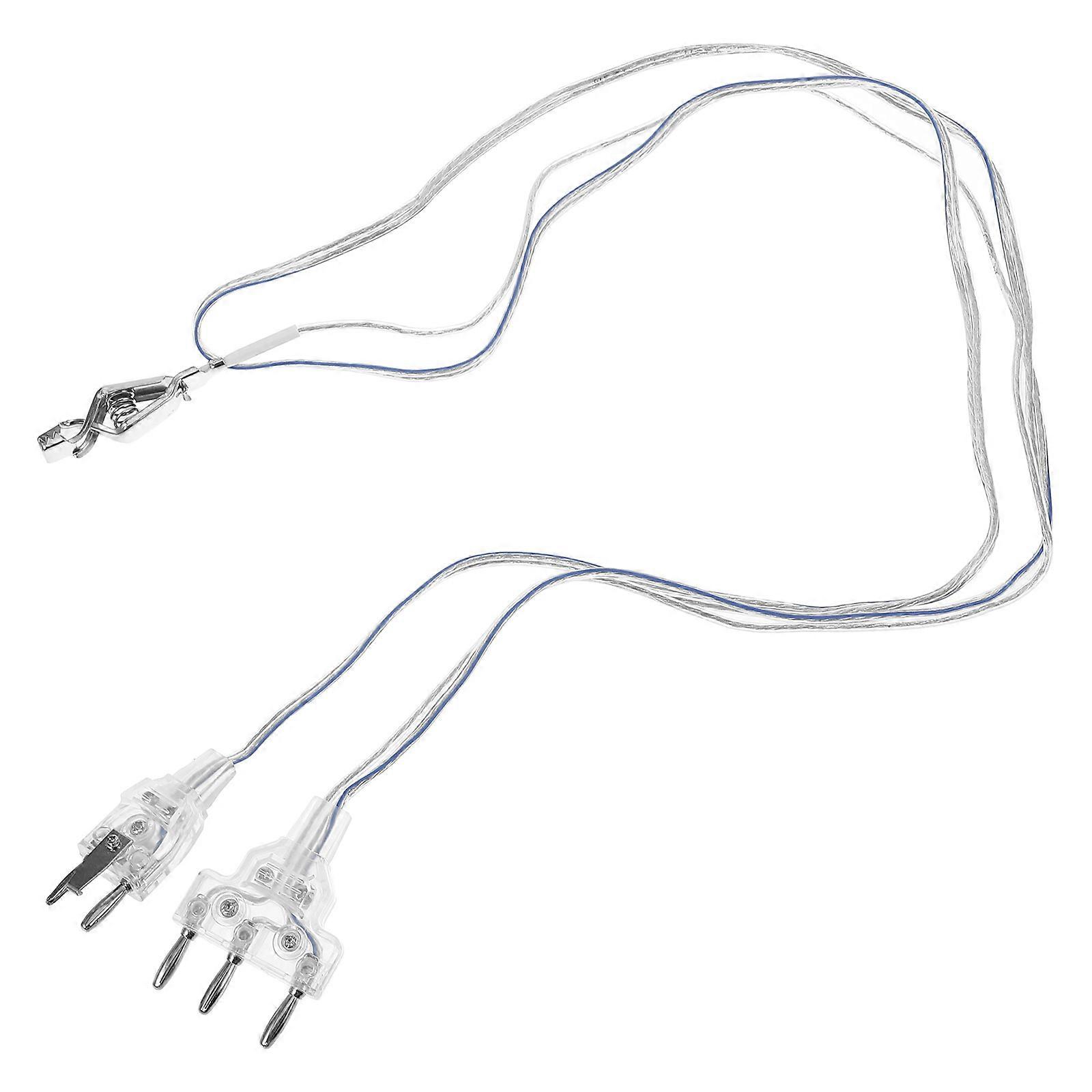 Fencing Foil Cord Fencing Mask Connector for Daily Use Transparent