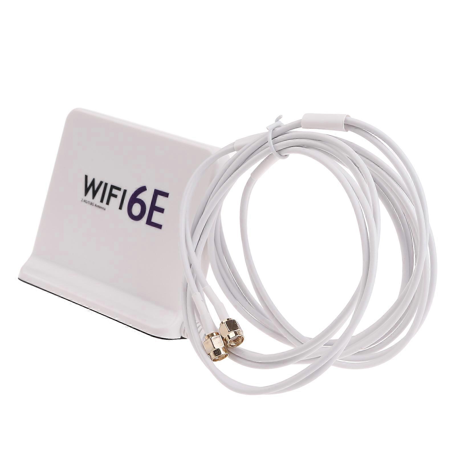 Wireless Antenna for AX210 AX200 Desktop PCIE Card Router Triple Band 2.4/5Ghz/6Ghz HighGain Omnidirectional Directional Multicolor