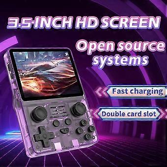 RGB20S Retro Video Game Console 16G+256G 3.5Inch HD Screen Open Source System Handheld Video Players Children'S Gifts