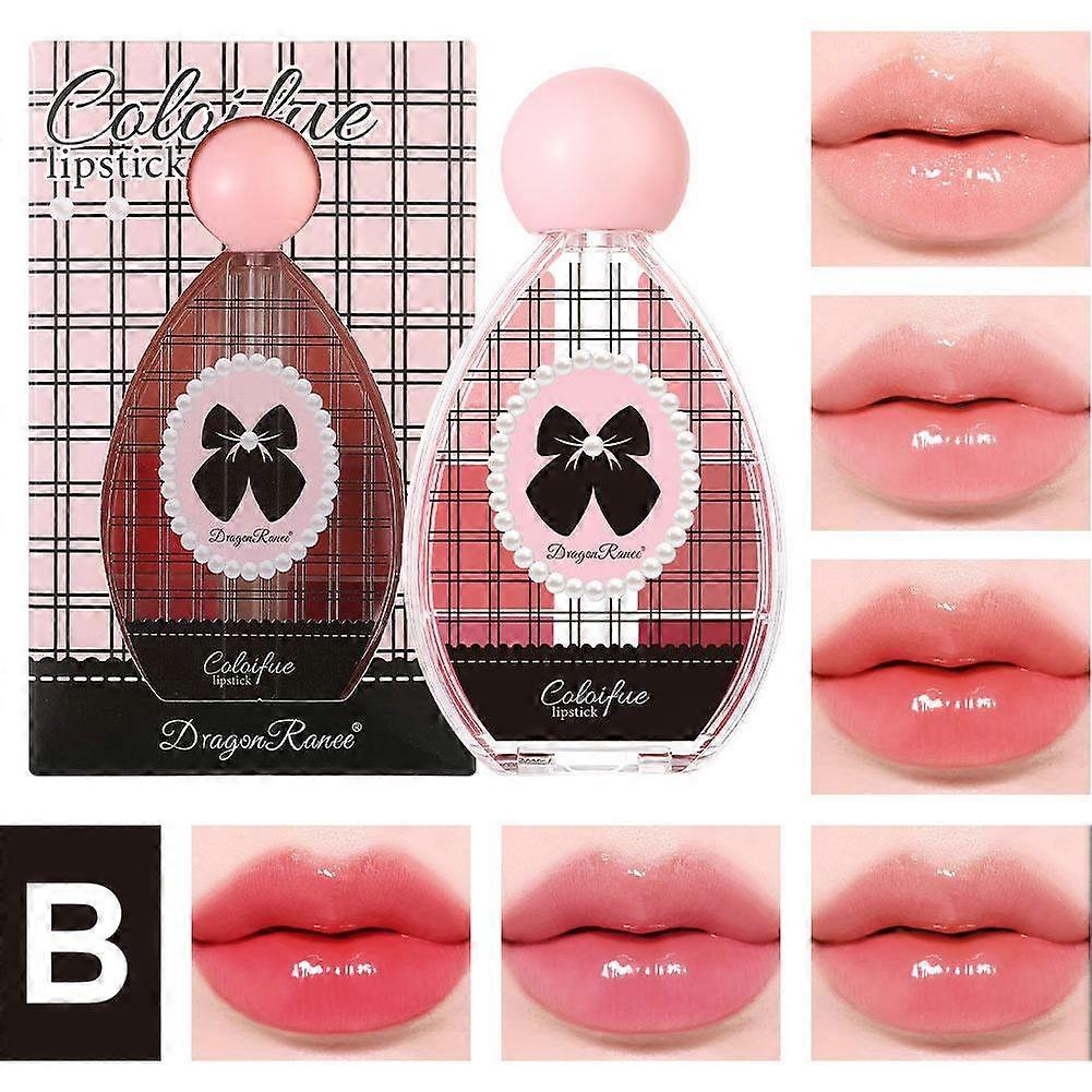 6-Color Mirror Lip Gloss Set Highly Pigmented Long Lasting Waterproof Lip Gel With Plump Glossy Finish Portable For Touch Ups