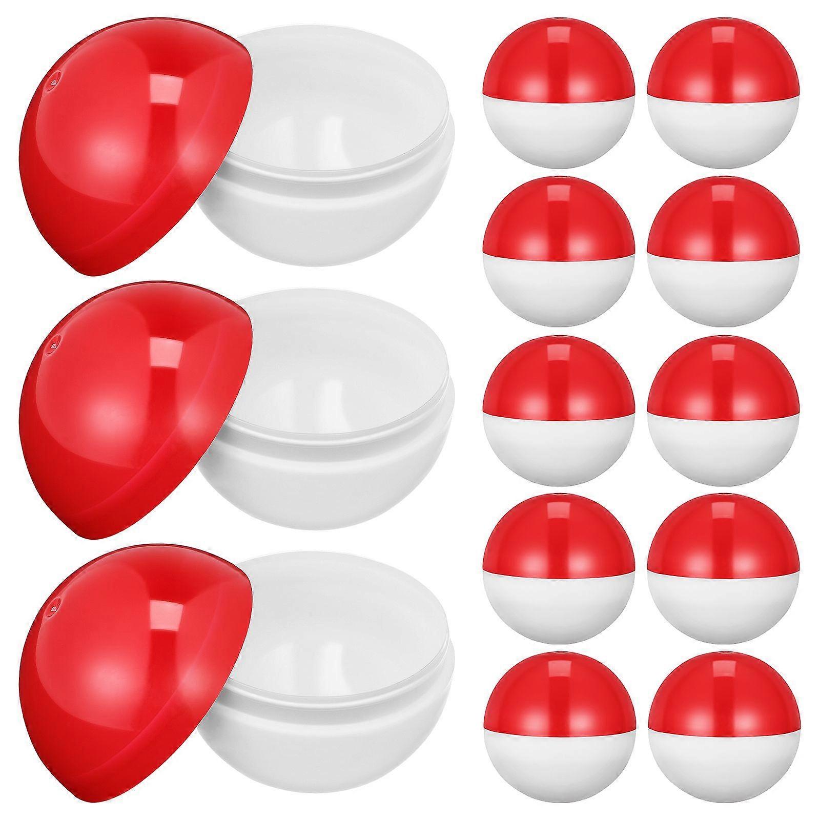25pcs Vending Machine Round Containers Easter Basket Stuffers Balls Fillable Boxes