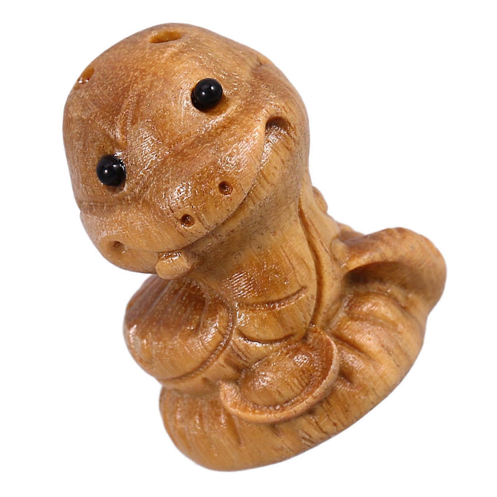 Snake Year Phone Chain Wood Snake Pendant for DIY Craft