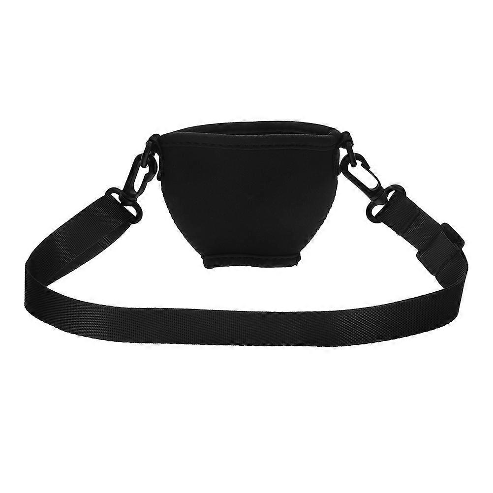 Wine Glass Holder Insulator with Adjustable Neck Strap