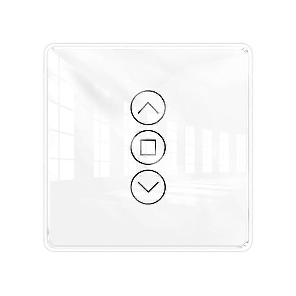 Tuya ZigBee Smart Curtain Switch RF433 White