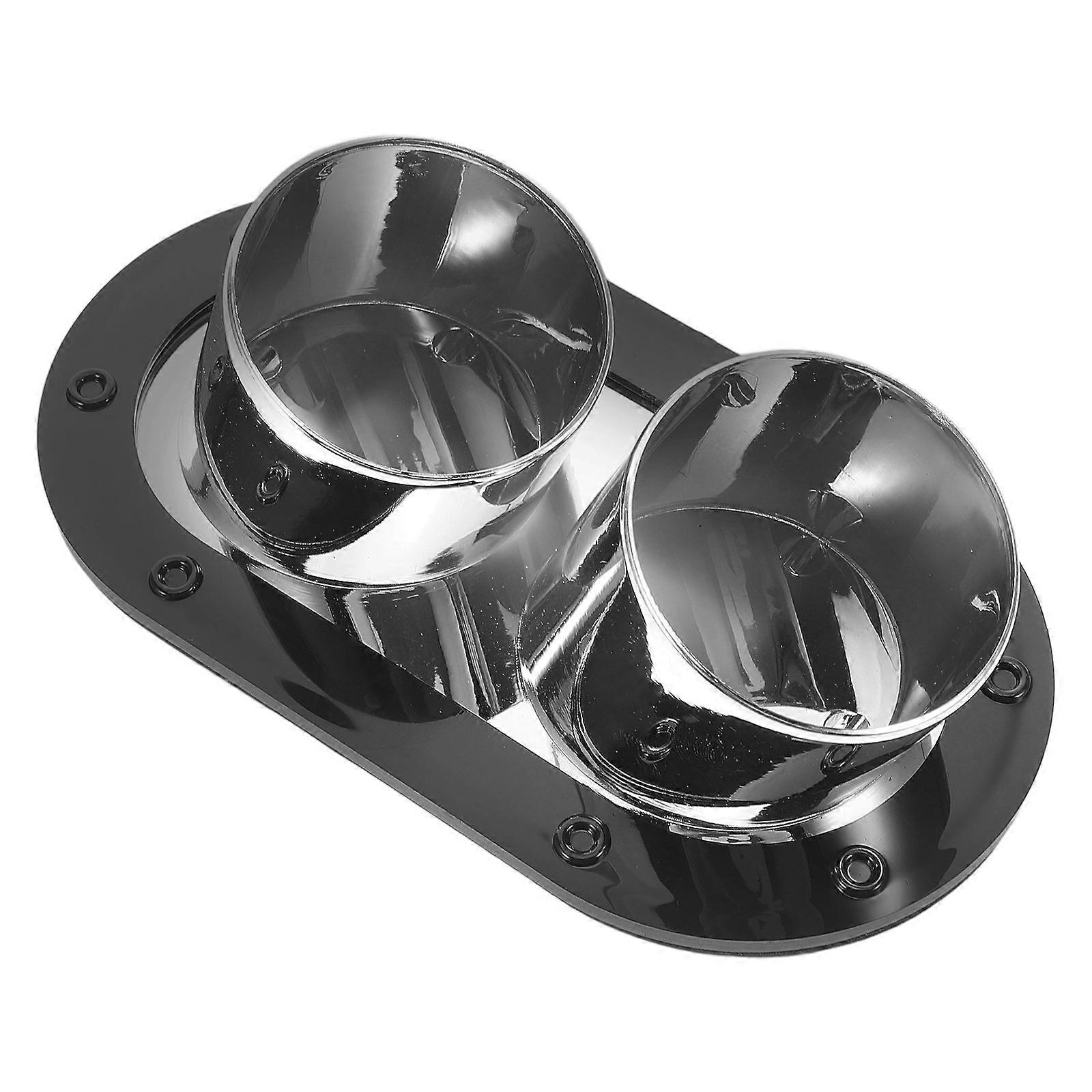 Black Car Bumper Decoration for Anti-Collision 2Pcs Universal Protector