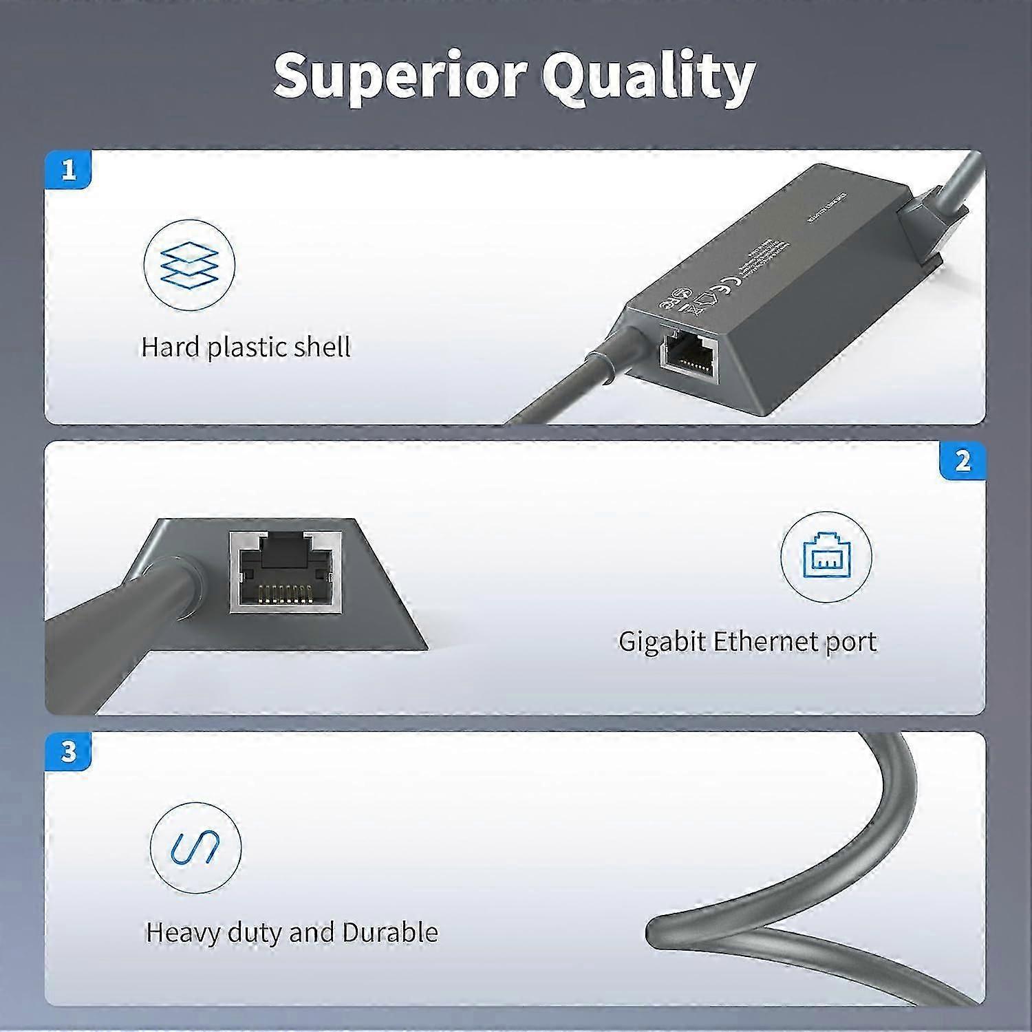 Starlink Ethernet Adapter for Starlink Standard Actuated Gen 2 Wired External Network