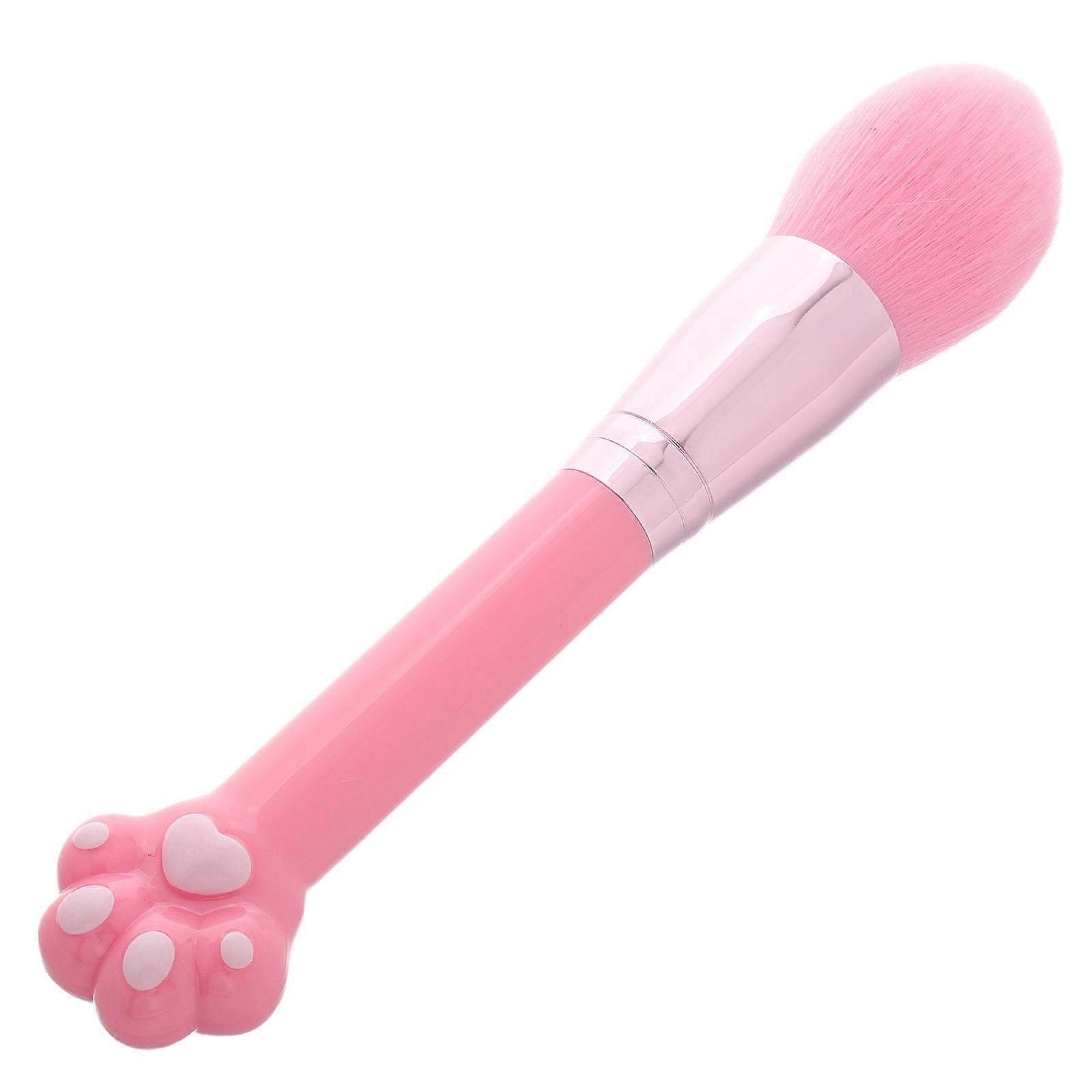 Soft Bristle Cat Paw Makeup Brush for Blush and Powder Application