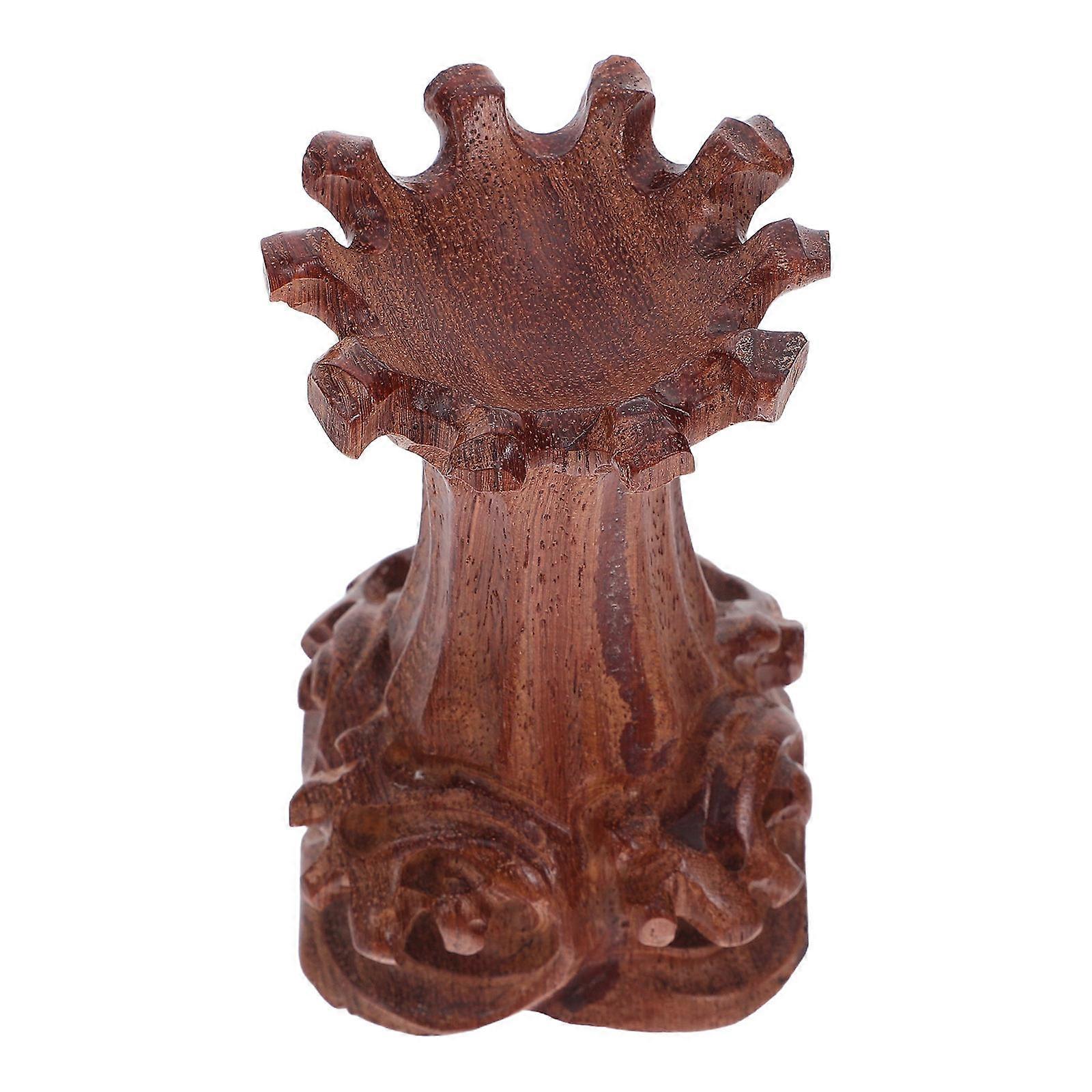 Wooden Crystal Ball Display Base for Sphere Holding Display Stand