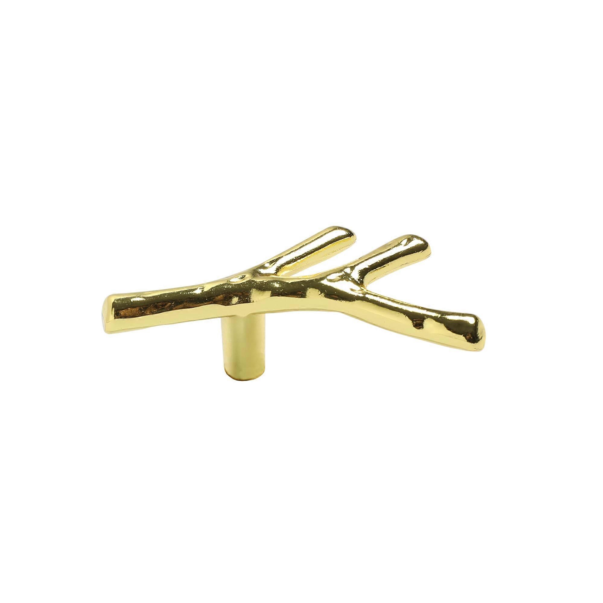 25 Pack Gold Twig Branch Cabinet Knobs and Drawer Pulls Zinc Alloy RustResistant Handles