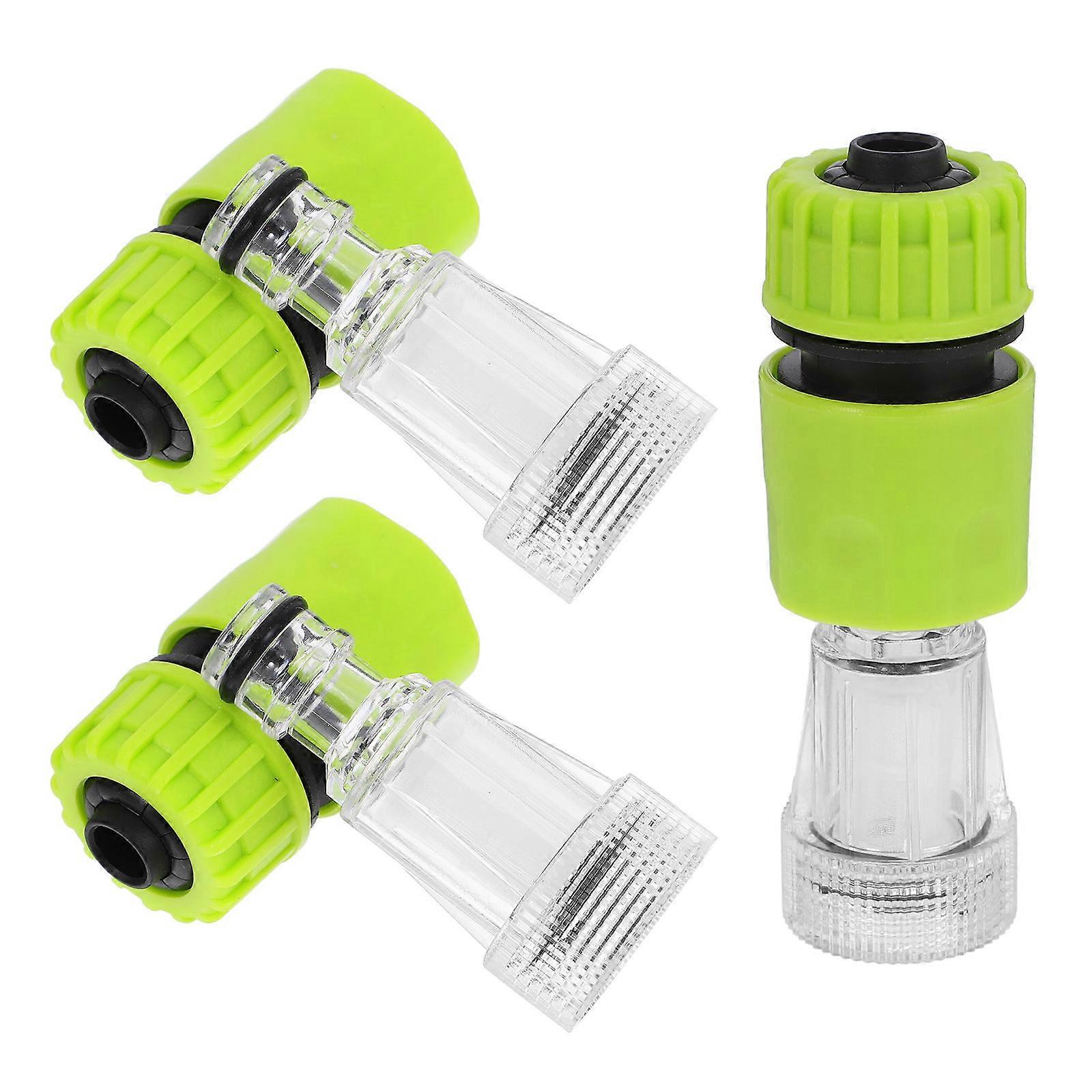 Pressure Washer Connector Quick Connect Water Inlet Filter with 3Sets for Cleaning