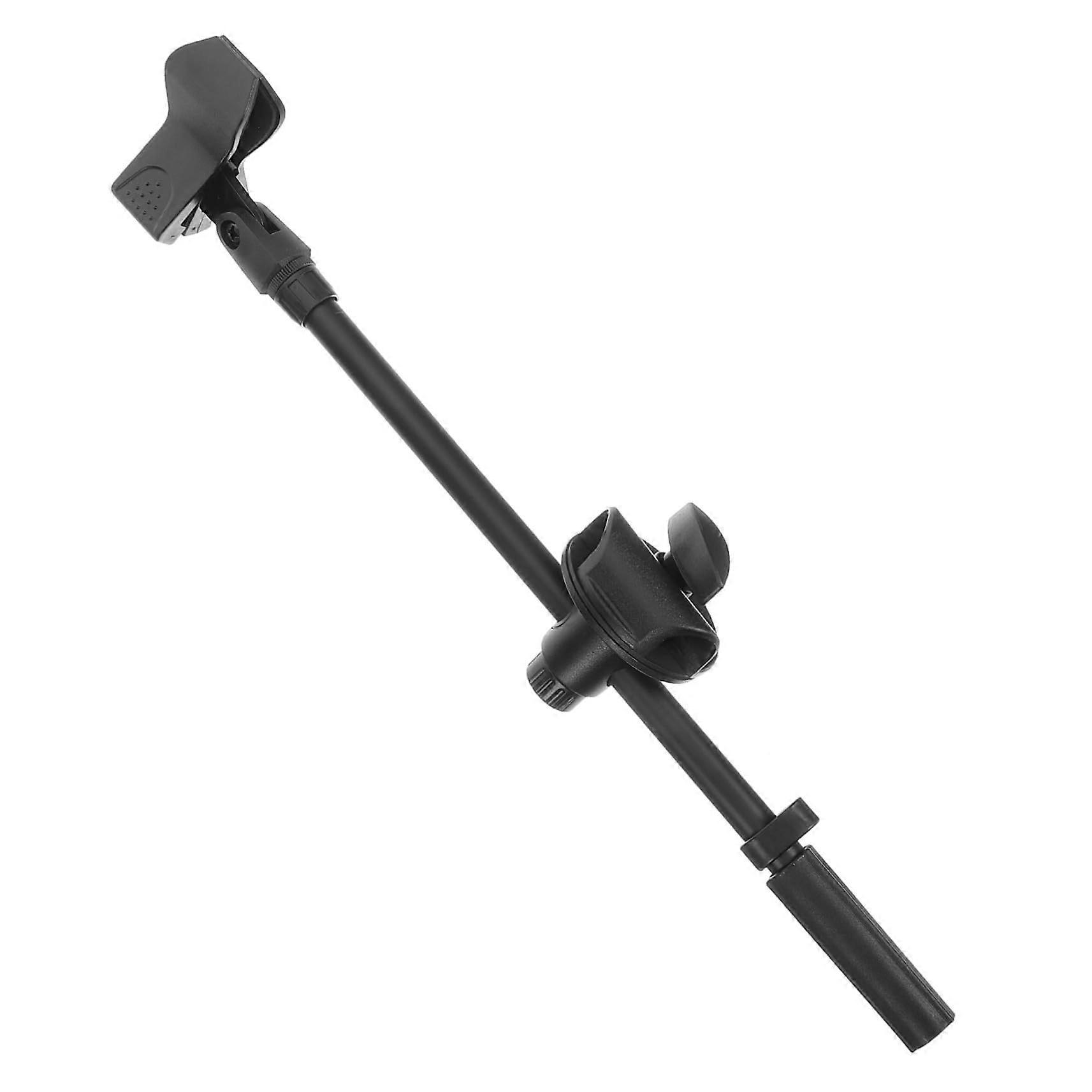 Adjustable Microphone Boom Arm With Clamp, Durable Metal Mic Stand, Dual Mic Clip, Home Recording, Streaming, Podcasting