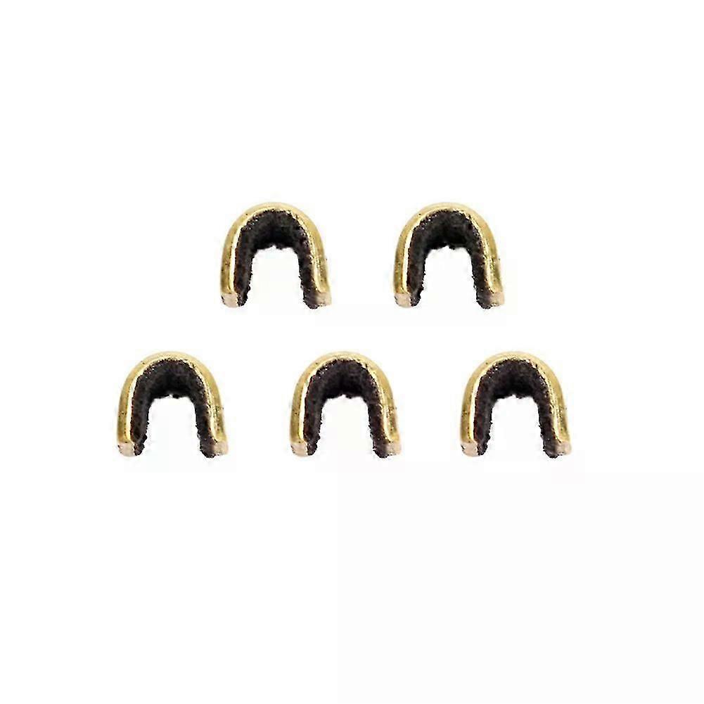 5pcs Archery Arrow Bow Strings Buckle Clip Copper Nocking Point Bow String Position tool Shooting Arrow Accessories