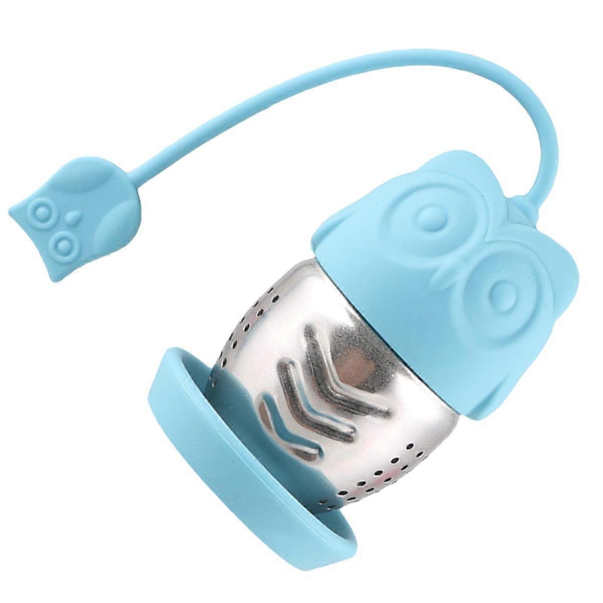 BirdShaped Silicone Tea Infuser with Fine Mesh Filter, Reusable Loose Leaf Strainer for Home and Office