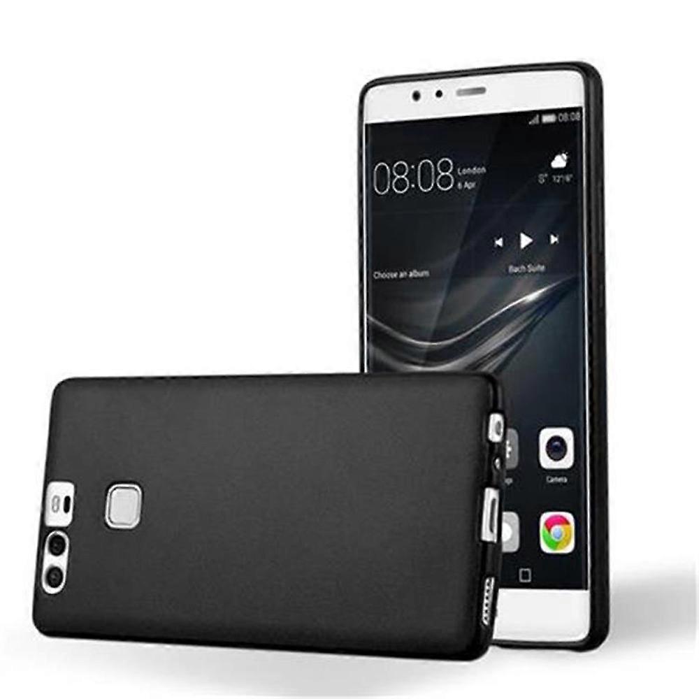 Huawei P9 Protective Case TPU Case - Matt Metallic Design