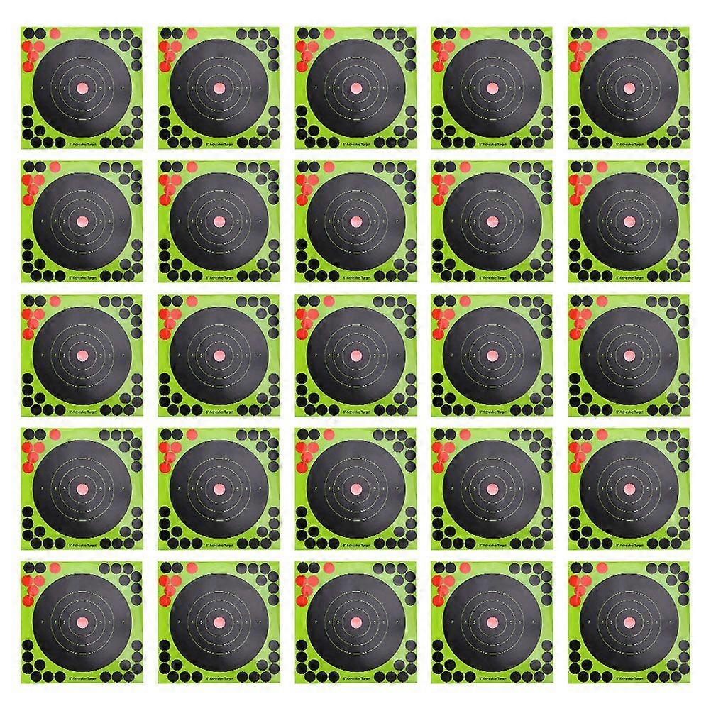 40 Sheets of Professional Paper Targets Replaceable Dart Targets Target Stickers (Random Color)