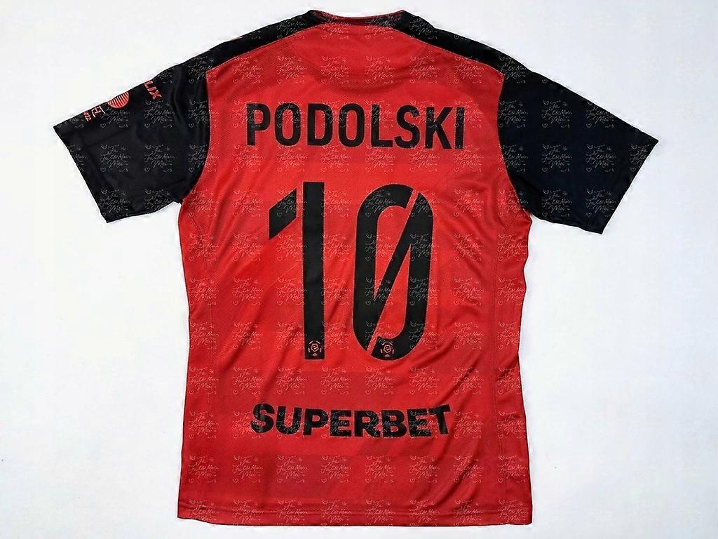 Podolski-Gornik Z. Sports Jersey Version, Short-sleeved Football Jersey, 3D Digital, Male and Female, Adult, Parent-child