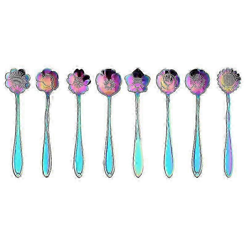 Flower-shaped spoon set 25-26s