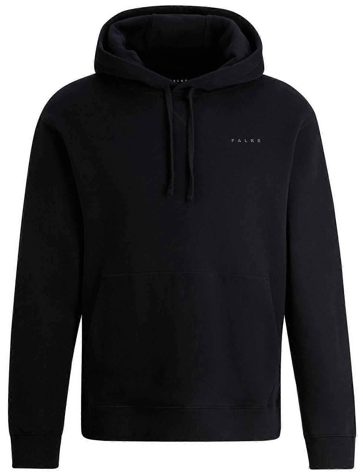 Falke Brushed Hoodie - Black