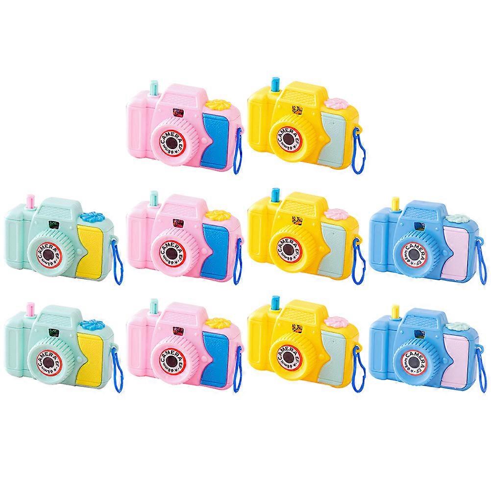 Child Mini Camera Educational Toy for Kids 10Pcs Durable ABS Plastic