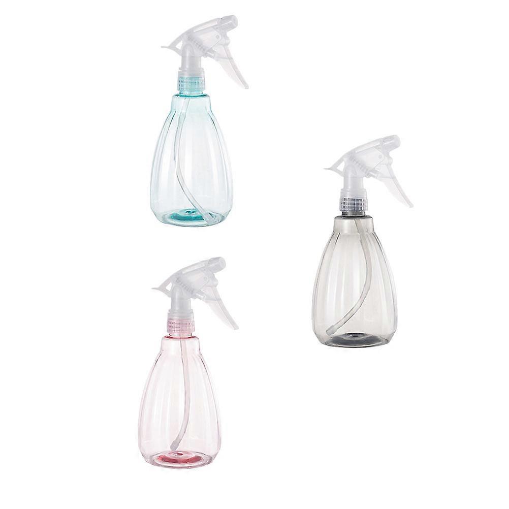 Spray Bottle Plastic 21x9cm High-class Plastic Refillable Sprayers For Cleaners Travel 3Pcs