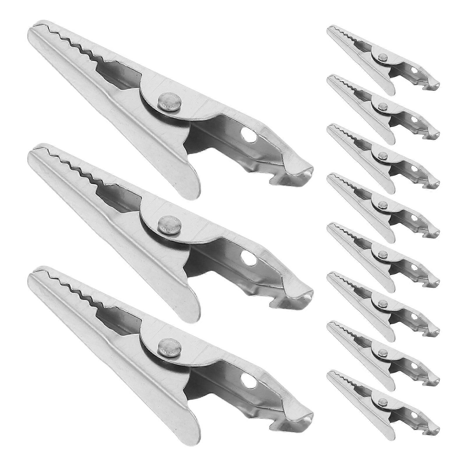 Clips Small Metal Spring Clamps for Crafts 100Pcs Pipe Clamp