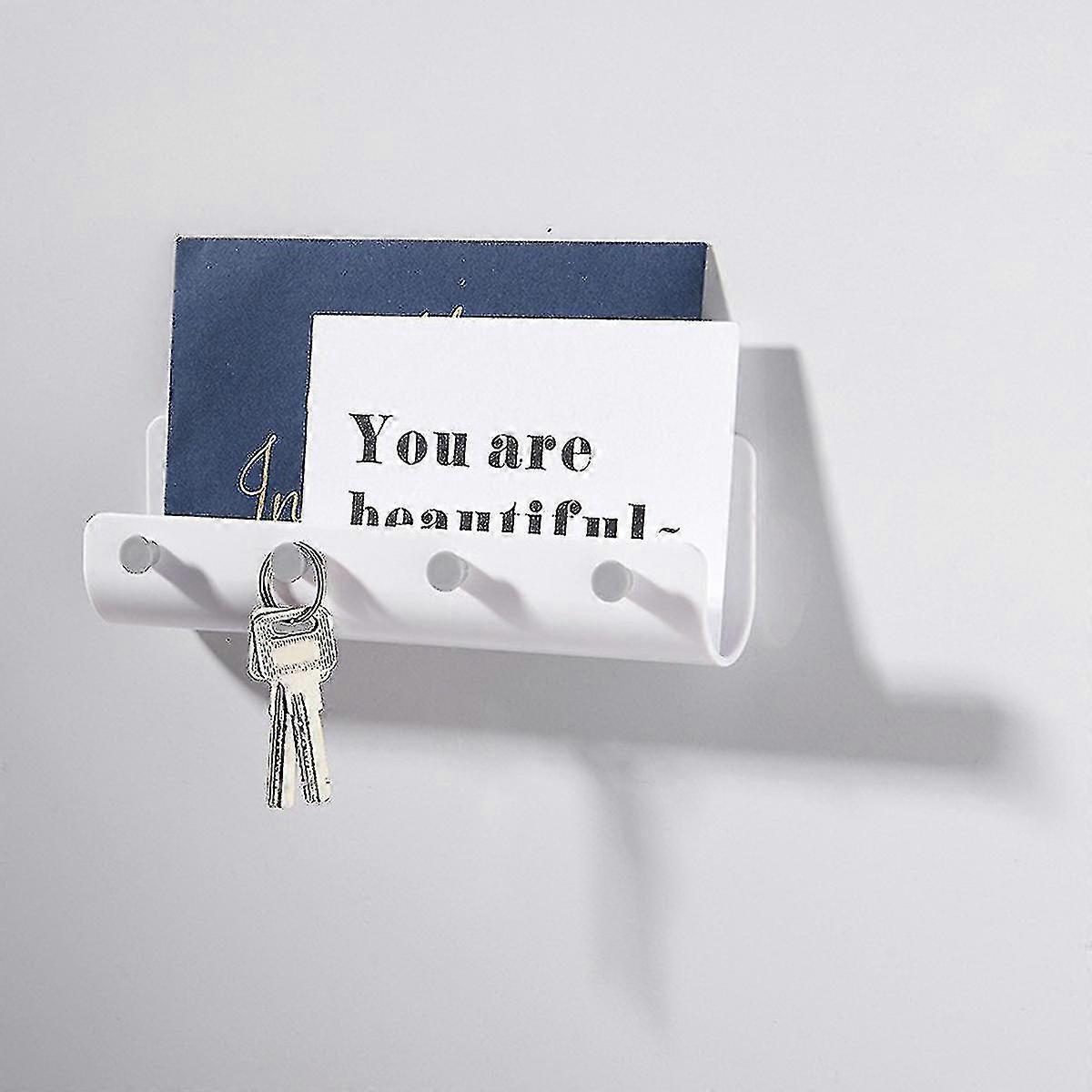 26-27 Key Hook Mailbox Mail Tool Rack Non-marking Key Hook Storage Hook