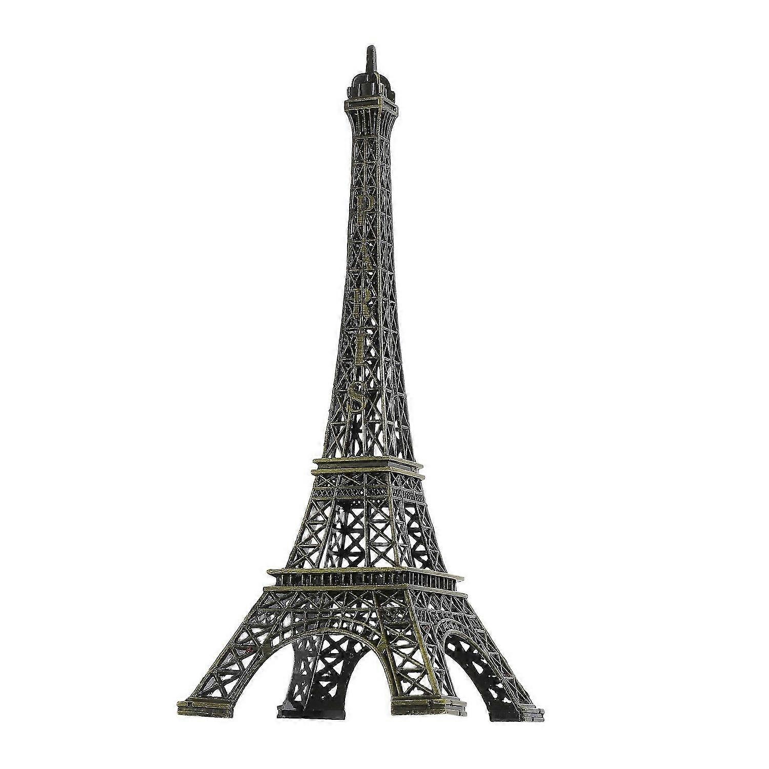 Eiffel Tower Statue Metal Figurine for Home Decor