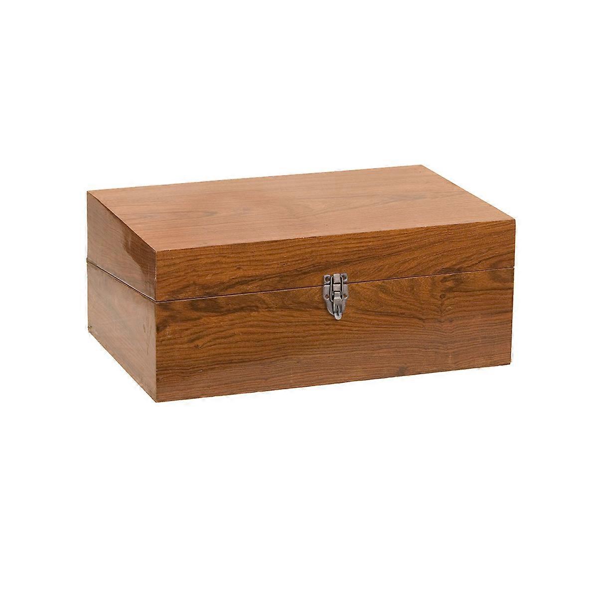 Small Box Packing Buckle for Gift Box Use Featuring 2Pcs Iron Latch Locks