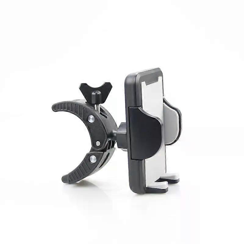 Multi-Functional Baby Stroller Accessory Universal Rotating Cell Phone Holder Automatic Adjustable Mount Bracket Children's Kids