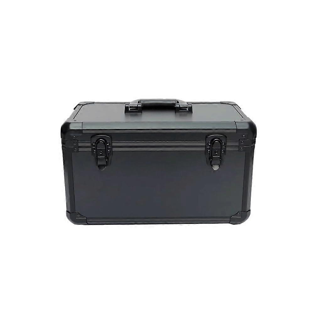 Toolbox Household Hardware Handheld Tool Set with Durable Aluminum Case and Secure Sponge Protection