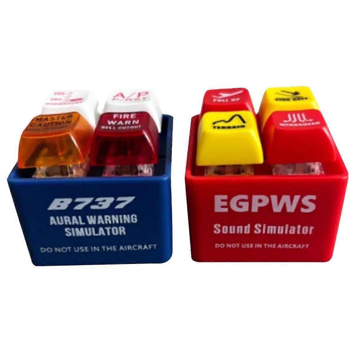 Voice Second Generation EGPWS Warning Sound Emulator Pilot Crew Refresher 2pc