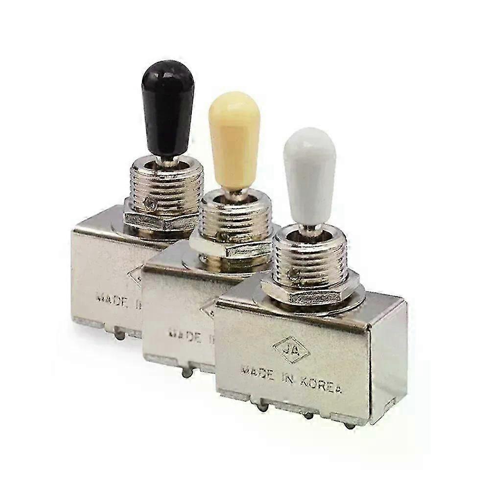 Closed 3 Way Toggle Switch Pickup Tone Selector Knob For LP Electric Guitar Switchs Replace Durable Instruments Guitar Accessory