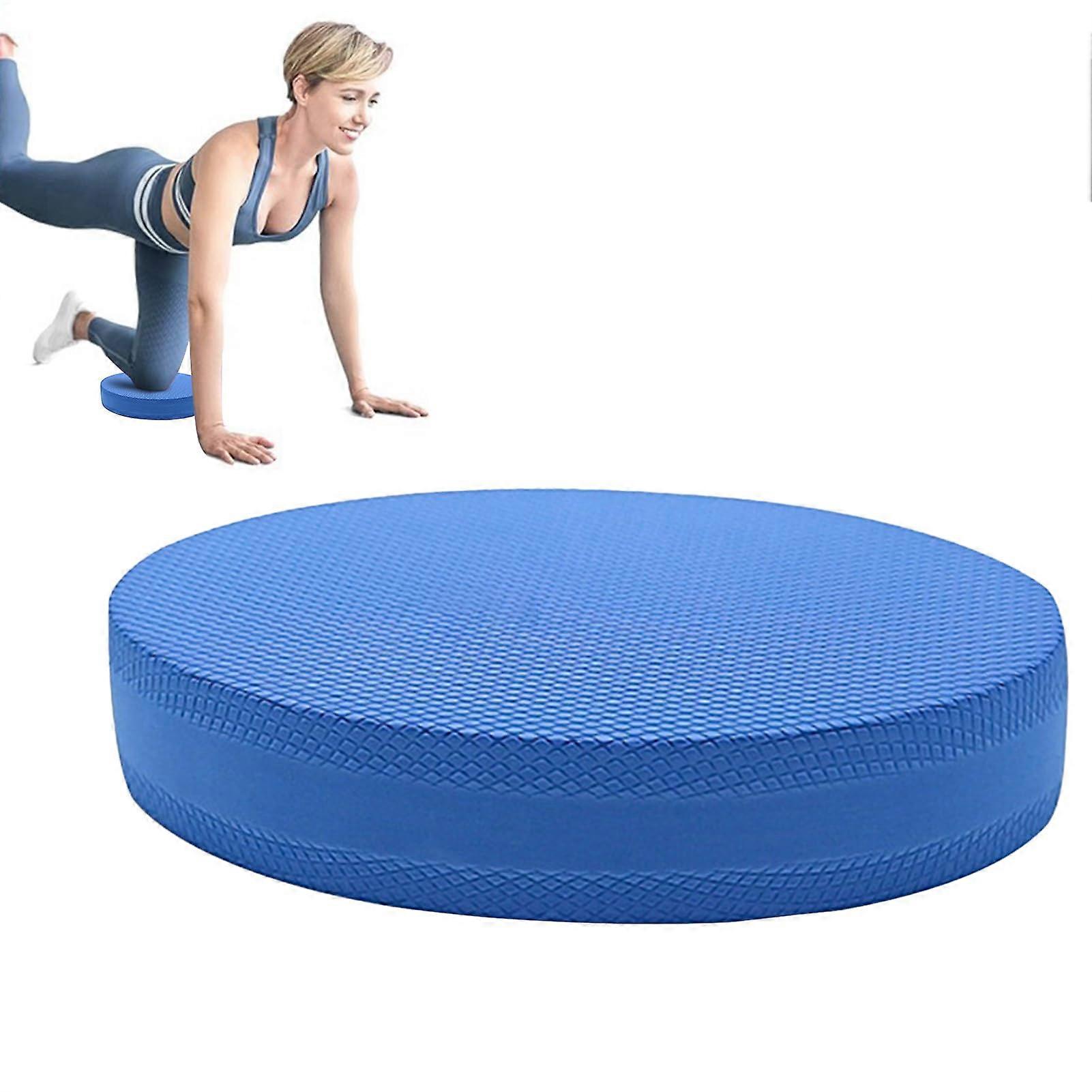 Balance Pad Stability Trainer with AntiSlip Surface for Core Strength and Home Gym Workouts Blue