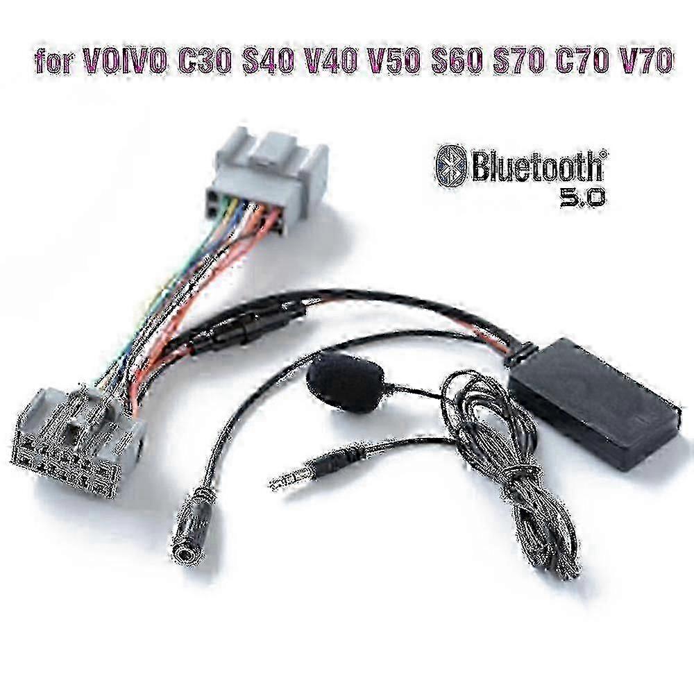 Volvo S40/V50 Bluetooth Handsfree Adapter Wireless Call & Mic A-J szsym02