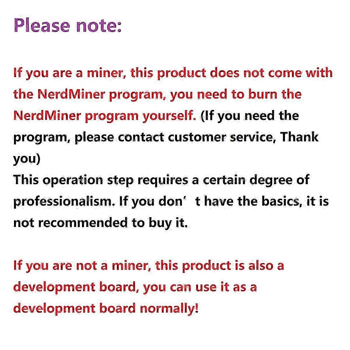 For Nerd Miner CH9102F T-Display LCD Control Board ESP32 Module 4MB