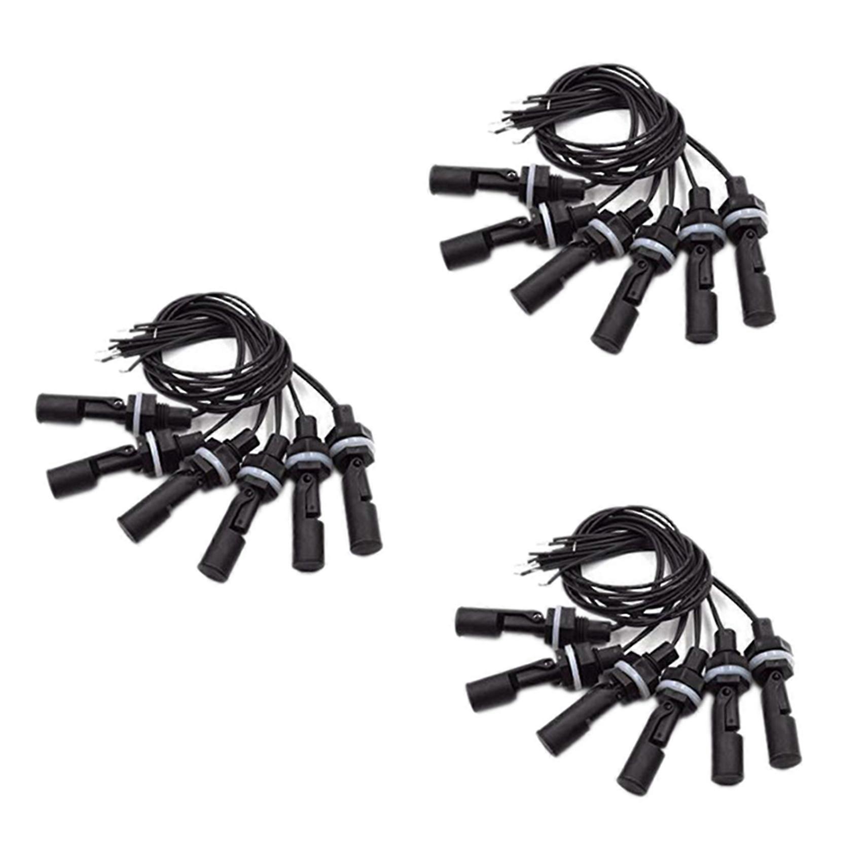 18 Pieces Side Mounted Horizontal Liquid Float Switch Water Level Sensor