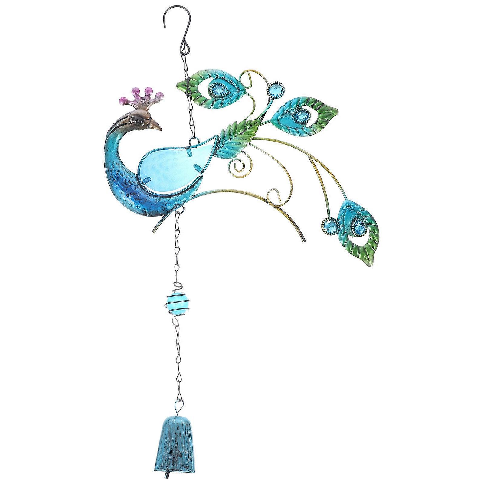 Peacock Wind Chimes Hanging Pendant for Hanging Use