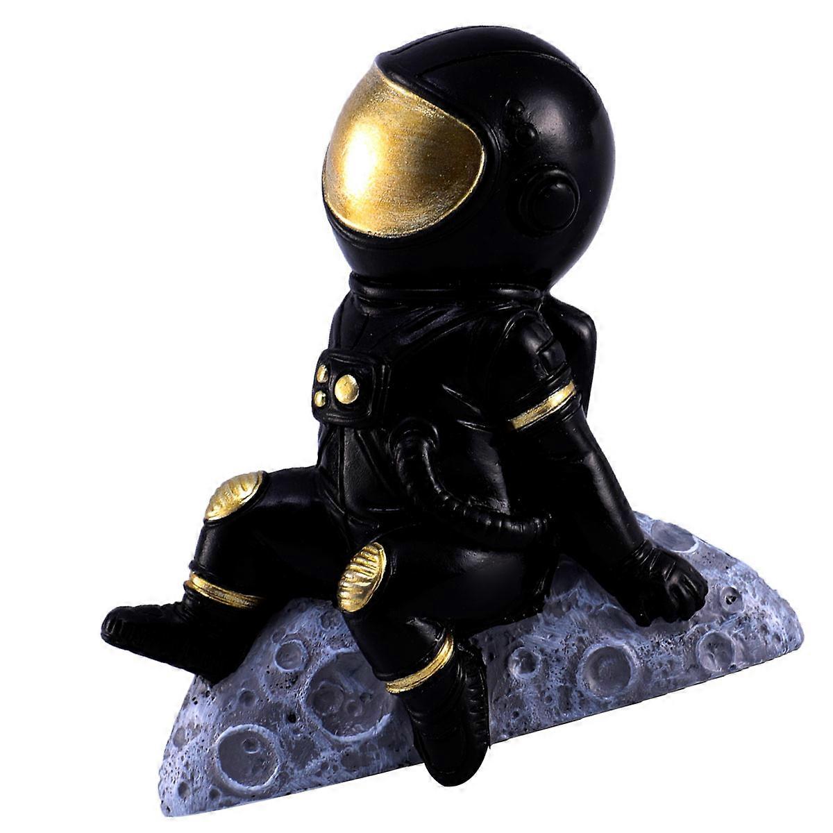 Astronaut Shape Wall Sticker 3D Resin Socket Decal for Decoration 1Pcs