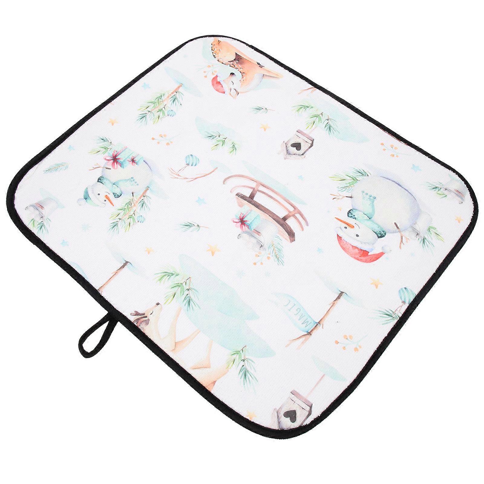 Table Placemat Waterproof Dining Table Mat for Playing Use 3Pcs Set