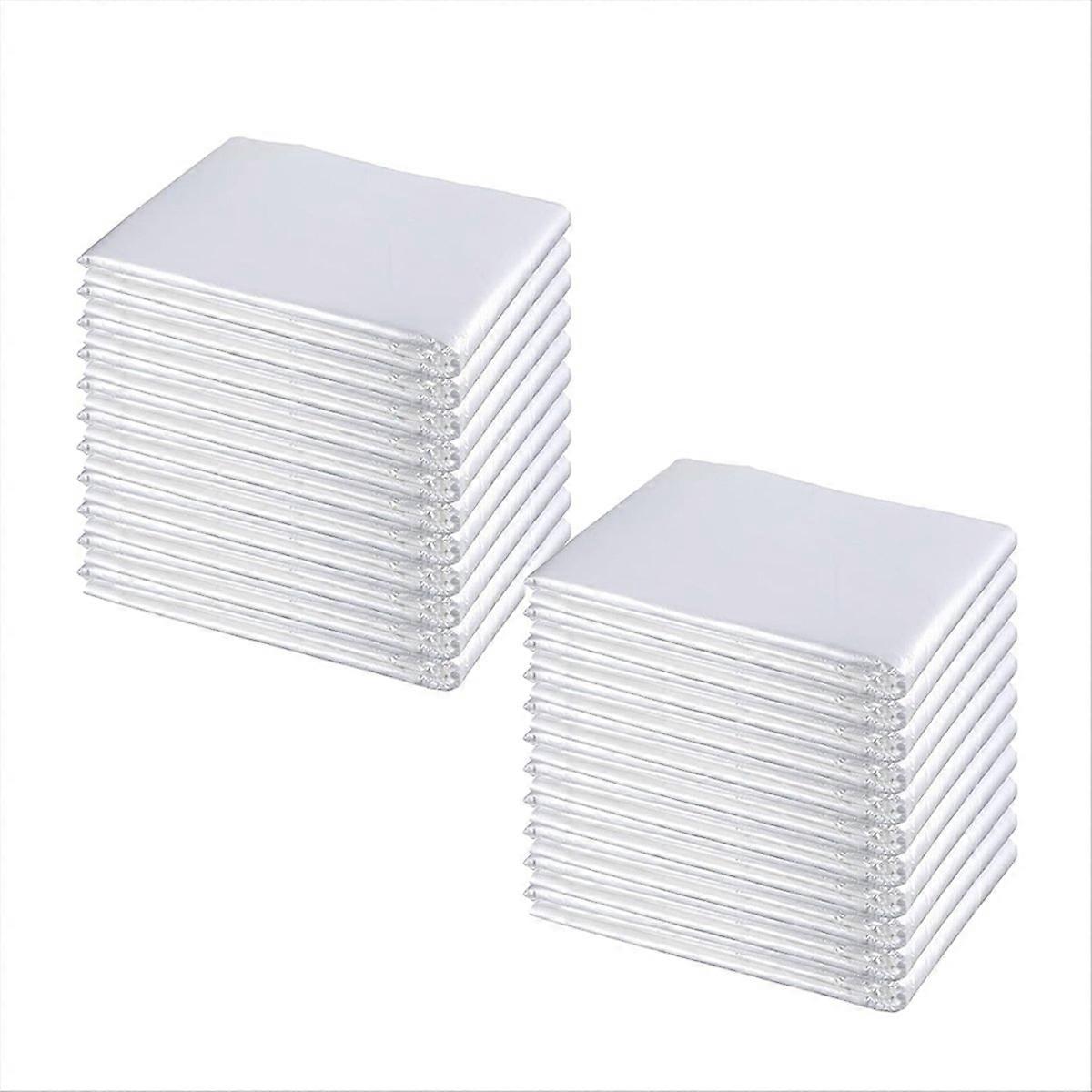 100 Adet Tek Kullanımlık Berber Pelerini Su Geçirmez Salon Pelerini