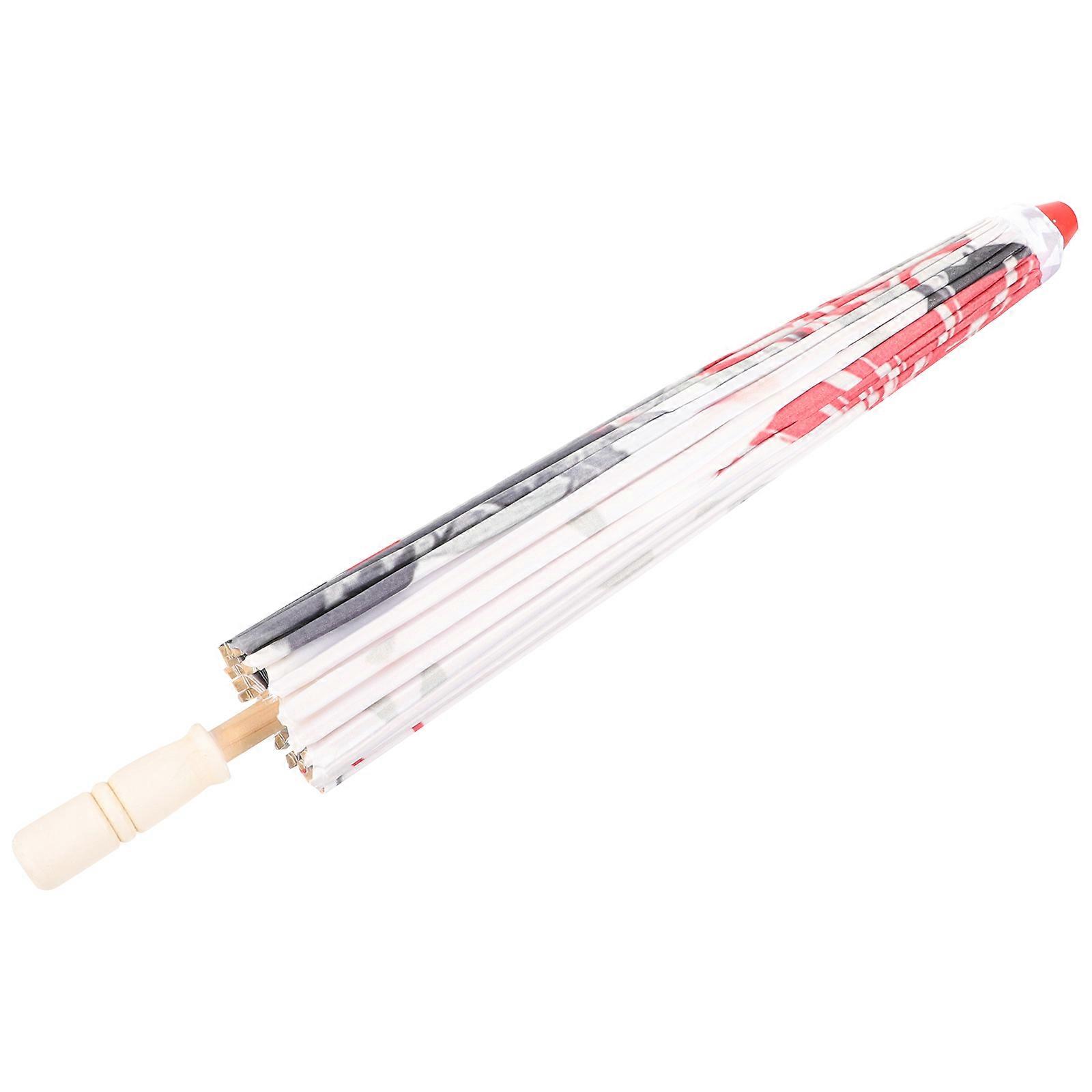 Japanese Umbrella Parasol for Dance Performance 4Pcs Multi