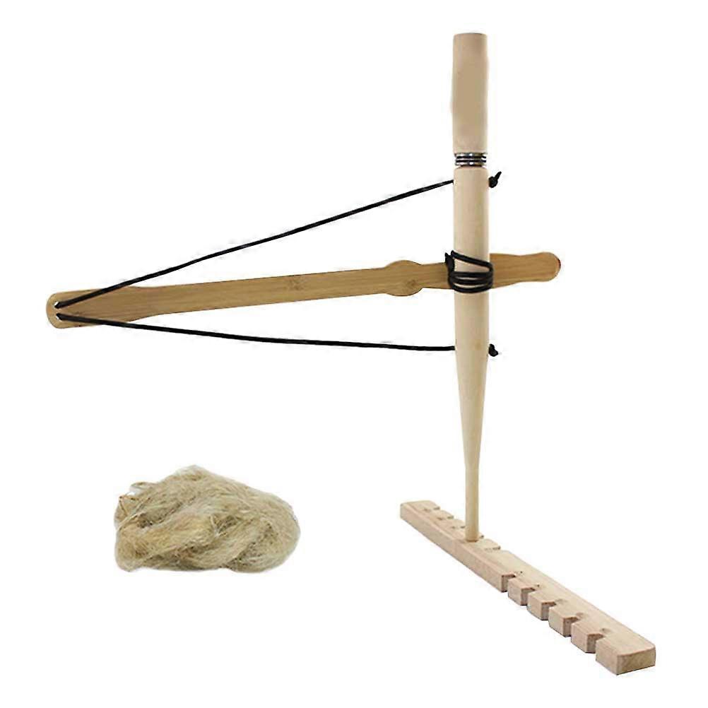 Drill Fire Starter Kit Wooden for Friction Fire Making