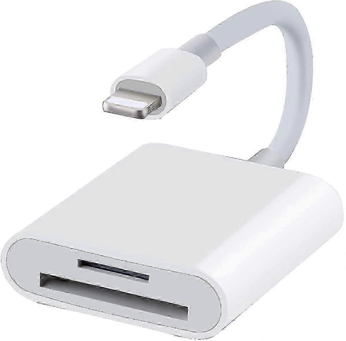 Lightning To Sd Card Reader White - Sd Card Reader