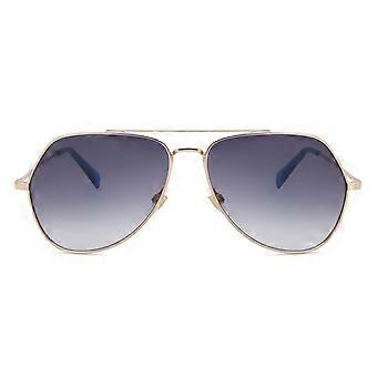 Lunettes de soleil aviateur unisexe argentées Levi's LV 1012/S J5G/9O à monture complète, protection UV2, originales