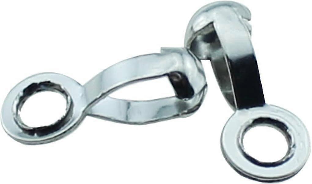 30PCS 4.5mm Silver Ball Chain Pull Ring Connector Ceiling Fan Light Pull Ring