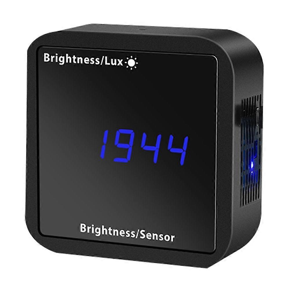 Tuya ZigBee Light Sensor Brightness Detector with Temperature Humidity Detection Display Smart Home Security Linkage